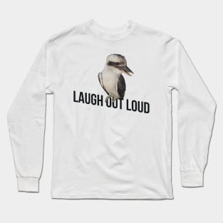 LOL Laugh Out Loud Kookaburra Long Sleeve T-Shirt